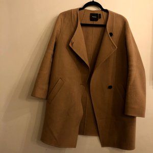 Theory Camel Coat/Jacket Large